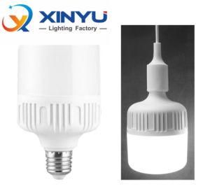 CE RoHS Approved LED High Brightness Lights T Shape Lamps E27 Base 20W 30W 40W 50W LED Bulb Lamp