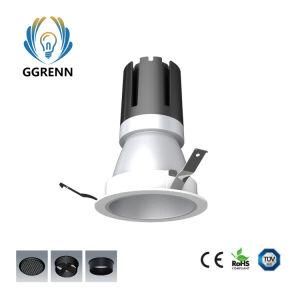 China Dismountable CREE COB 12W/15W LED Ceiling Spotlight for Hotel/Shpping Mall/Hospital