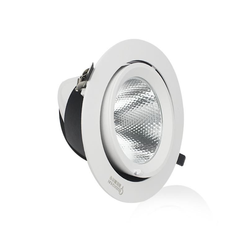 Best Price Indoor Die-Casting Aluminum Slim Round 3000K 4000K 6500K Down Light, 50000 Hours CCC CE Certed Recessed LED Downlight Factory