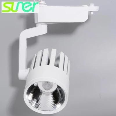 COB Ceiling Lamp 20W 6500K Cool White Adjustable LED Track Light