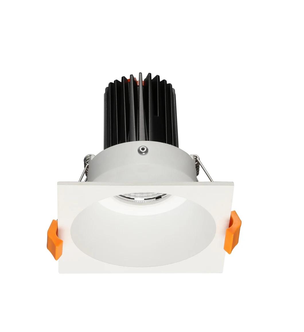 White Recessed LED Downlight Mounting Ring LED Downlight Module