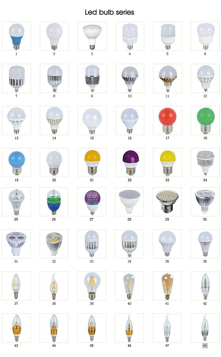 A60 3/5/7/9/12W 12V DC LED Bulb LED Light LED Lamp