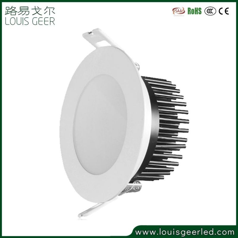 New Design Top Quality Aluminum Round Fixture Ceiling 15W Recessed LED Hotel Down Light