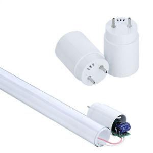 High Power Glass LED Tube T8 Glass LED Lamp 6500K 600mm 9W 1200mm 18W G13base LED Lamp with 2-Year Warranty