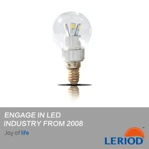 High Power 3W LED Light Bulb 2700k-6500k, 40000hrs
