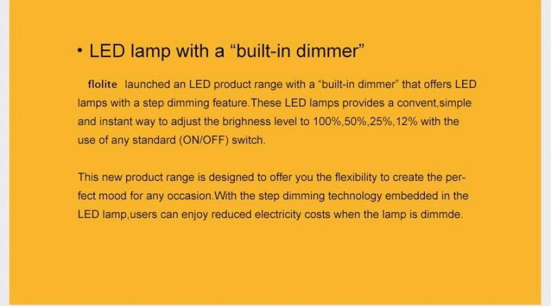 R80 LED Dimming Bulb