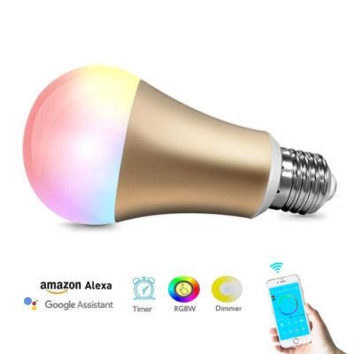 7W Color Change Google Smart Lighting LED Bulb for Home