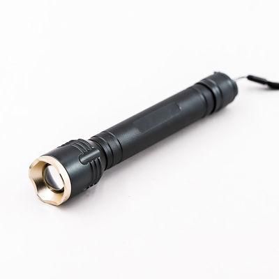 Aluminum Alloy Outdoor Sports Waterproof Self-Defense Tactical Flashlight