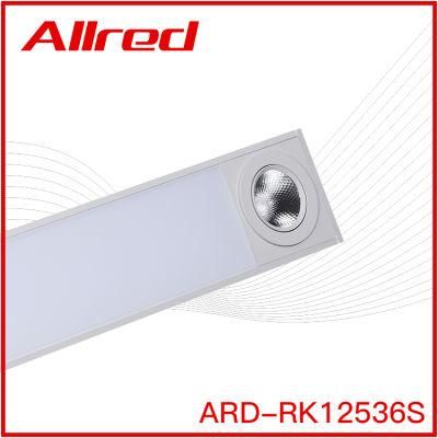 Aluminum Profile Ceiling Gypsum Recessed Linear Light LED Embedded Tube Light