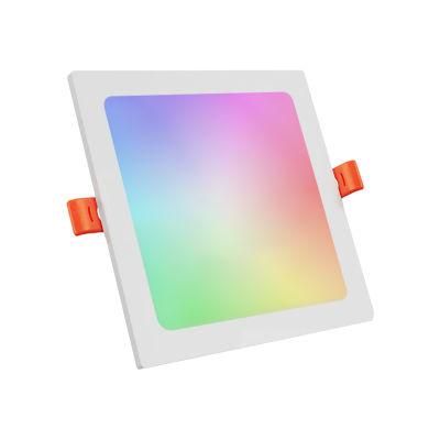 Factory Square RGB Smart Panel Lights Work with Google