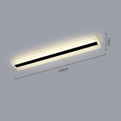 LED Light Modern Minimalist Strip Ceiling Light Ultra-Thin Balcony Wall Light Bedroom Wall Light