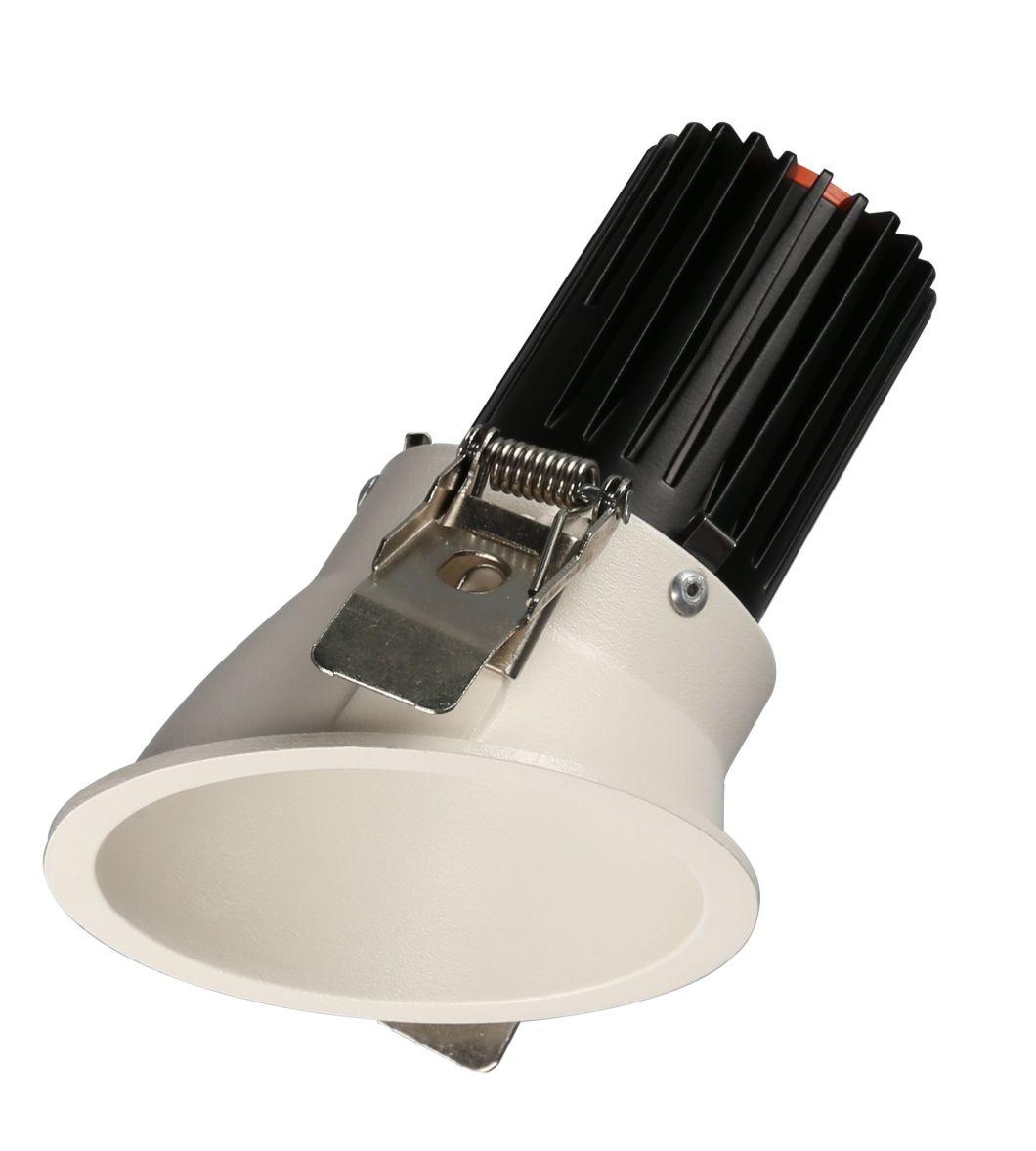 White Recessed LED Downlight Mounting Ring LED Downlight Module