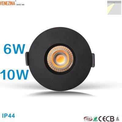 Professional 6-Frame Pine-Hole Lighting Dimmalbe COB LED Downlights Spotlight Recessed Downlight Fixture