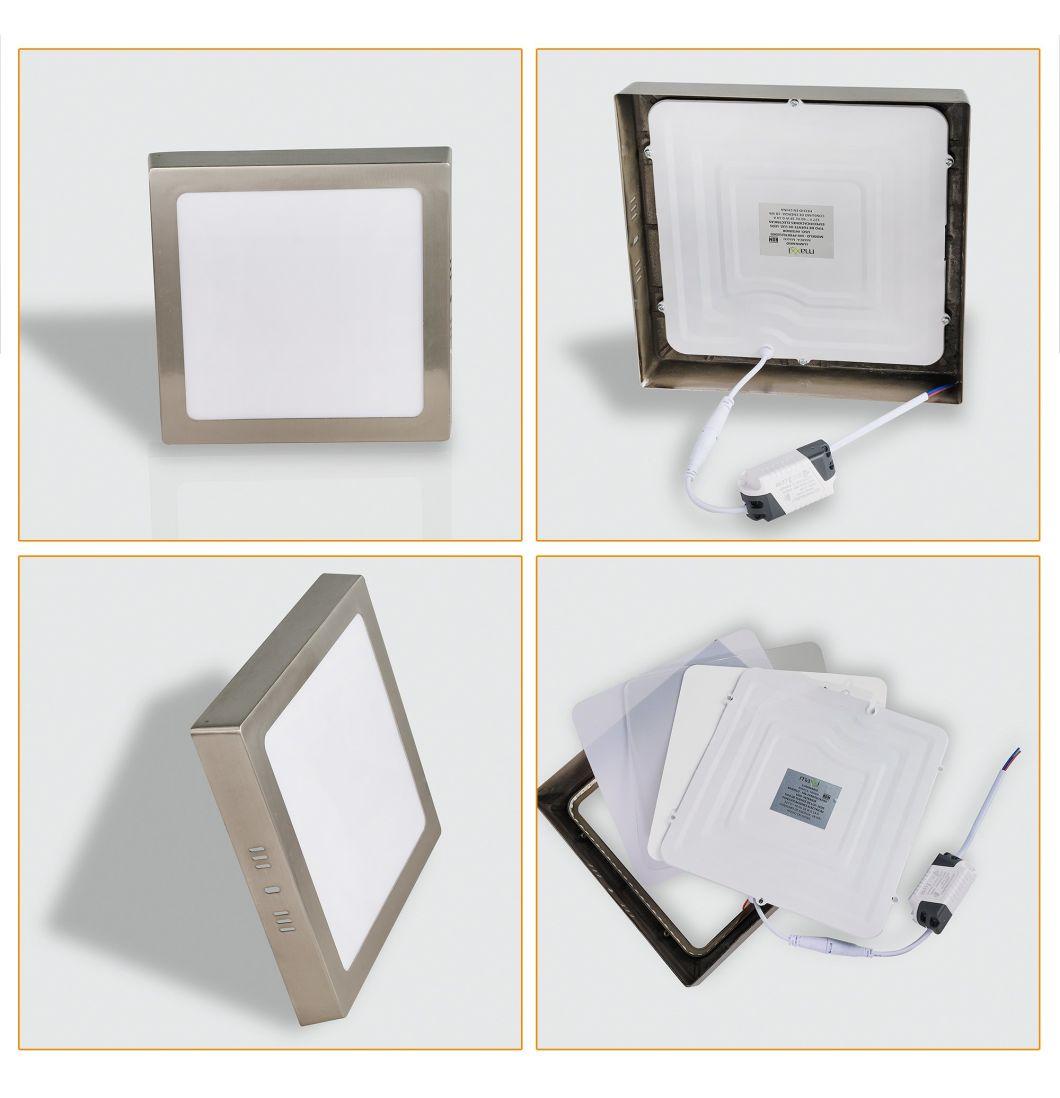 Surface 18W Watt White Indoor Square LED Panel Lamp