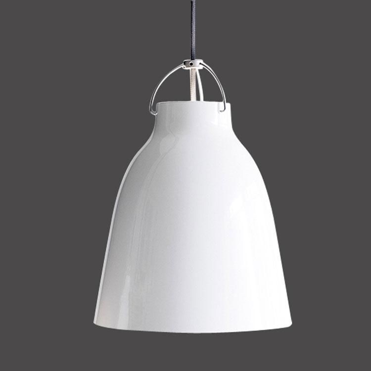 Aluminium E27 Pendant Light Black and White Color Light