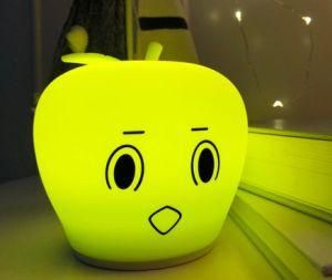 Children&prime;s Night Kitty LED Baby Toy USB Children Cat Bedroom Lamps Australia Silicon Light Animal
