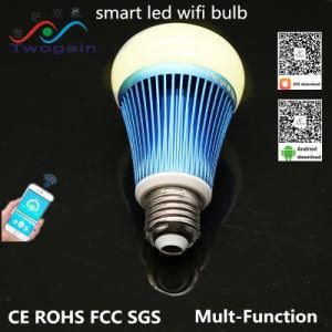 Intelligent LED Lighting 8W E27 Energy Saving Mobile Control Smart LED WiFi Bulb Lamp Light