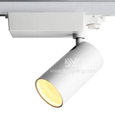 High Lumen 20W 30W Commercial Dimmable LED Track Spot Light
