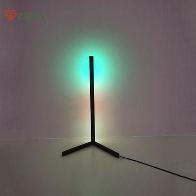 LED Hotel Bedside Light Is a Multi-Color Warm Light Triangle Table Lamp