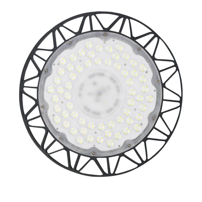 OEM ODM 100W 120W 150W 200W 250W 300W 6500K UFO Industrial LED Flood Down High Bay Light for Warehouse and Workshop