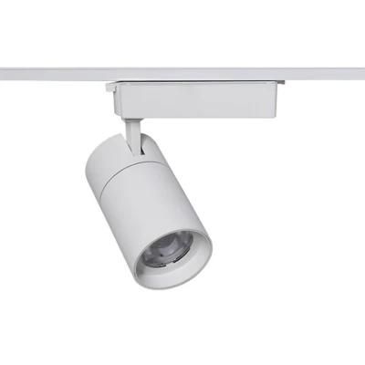 Commercial Lighting Pure Aluminum Heavy High Quality White Black COB Magnetic LED Track Light