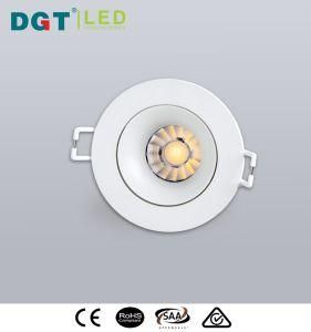Hot-Selling LED SMD 2835 Ce RoHS Adjustable Recessed Indoor Spotlight