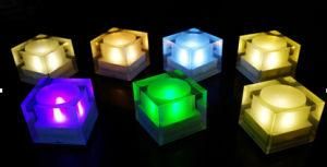 Multiple Color Solar Electronic Candle