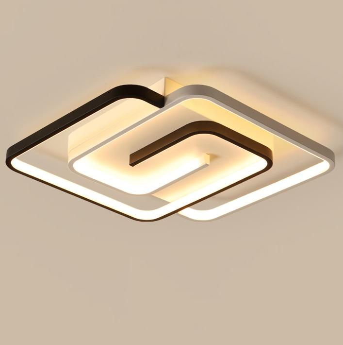 2022 Home Use Hot Modern Square LED Ceiling Light Bedroom Decoration Indoor LED Ceiling Light