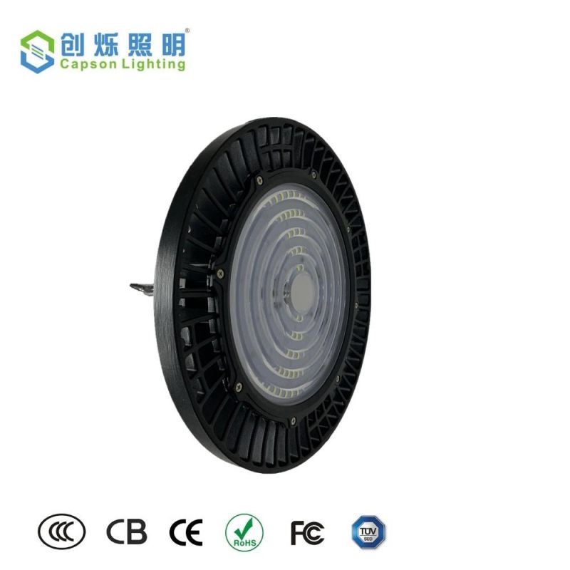 Hot Sale 200W New Design UFO LED High Bay Light for Indoor Industrial Factory Warehouse Lighting 170lm/W (CS-UFOU-200)