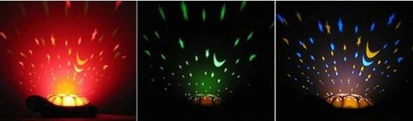 Star Projector Music Turtle Night Light
