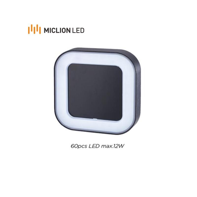 China Manufacturer Aluminum Die-Casting Wall Light Oval Shape 9W with Ce RoHS