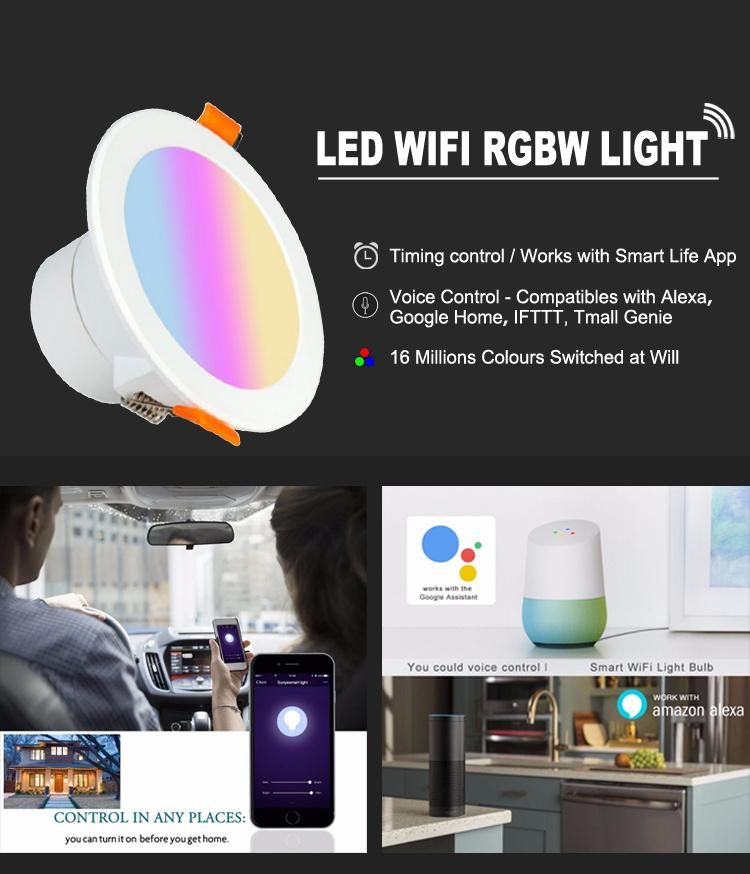 15W Zigbee Smart WiFi LED Lamp