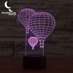 Balloon Table Night Light Kids Bedroom LED 3D Effect Light