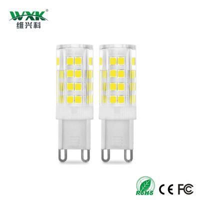 Mini Size AC110 220V G9 LED Light Bulbs 4.5W 3000K LED Light G9