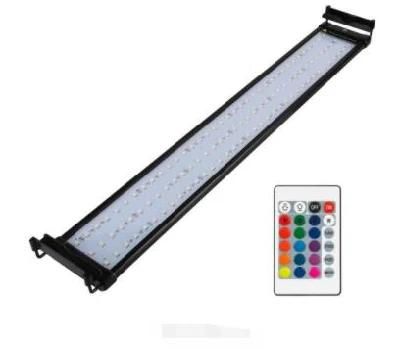 RGB LED Aquarium Light, Dimmable Fish Tank Light with Remote