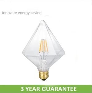 Diamond Clear Glass 3W 5W 7W LED Lamp Light Bulb