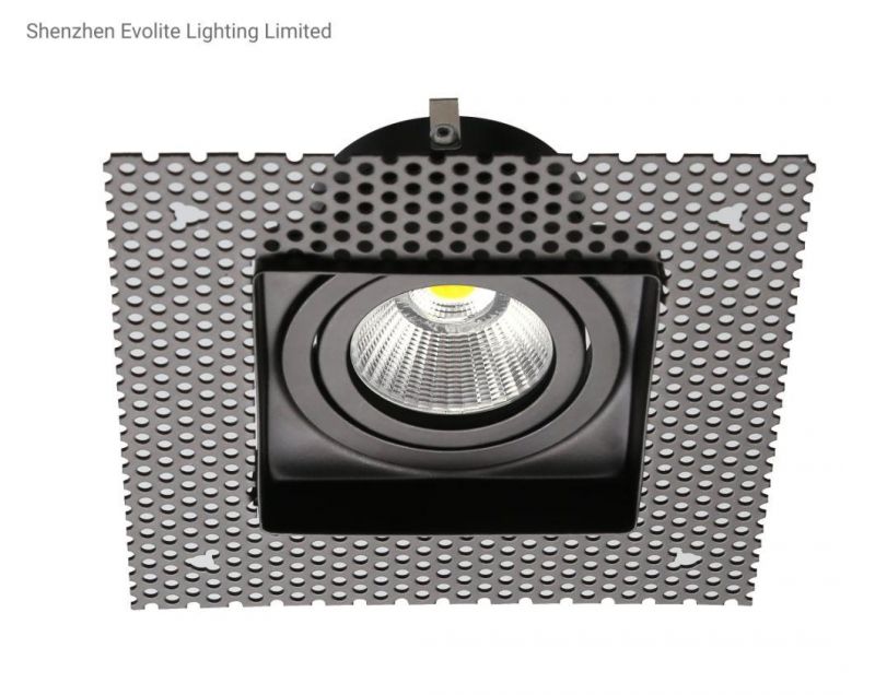 Aluminum Square LED MR16 Lamp Adjustable Downlight MR16 Fixture