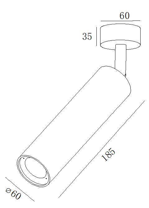 LED Commercial Lighting Spotlight for Supermarket Shop CE EMC RoHS