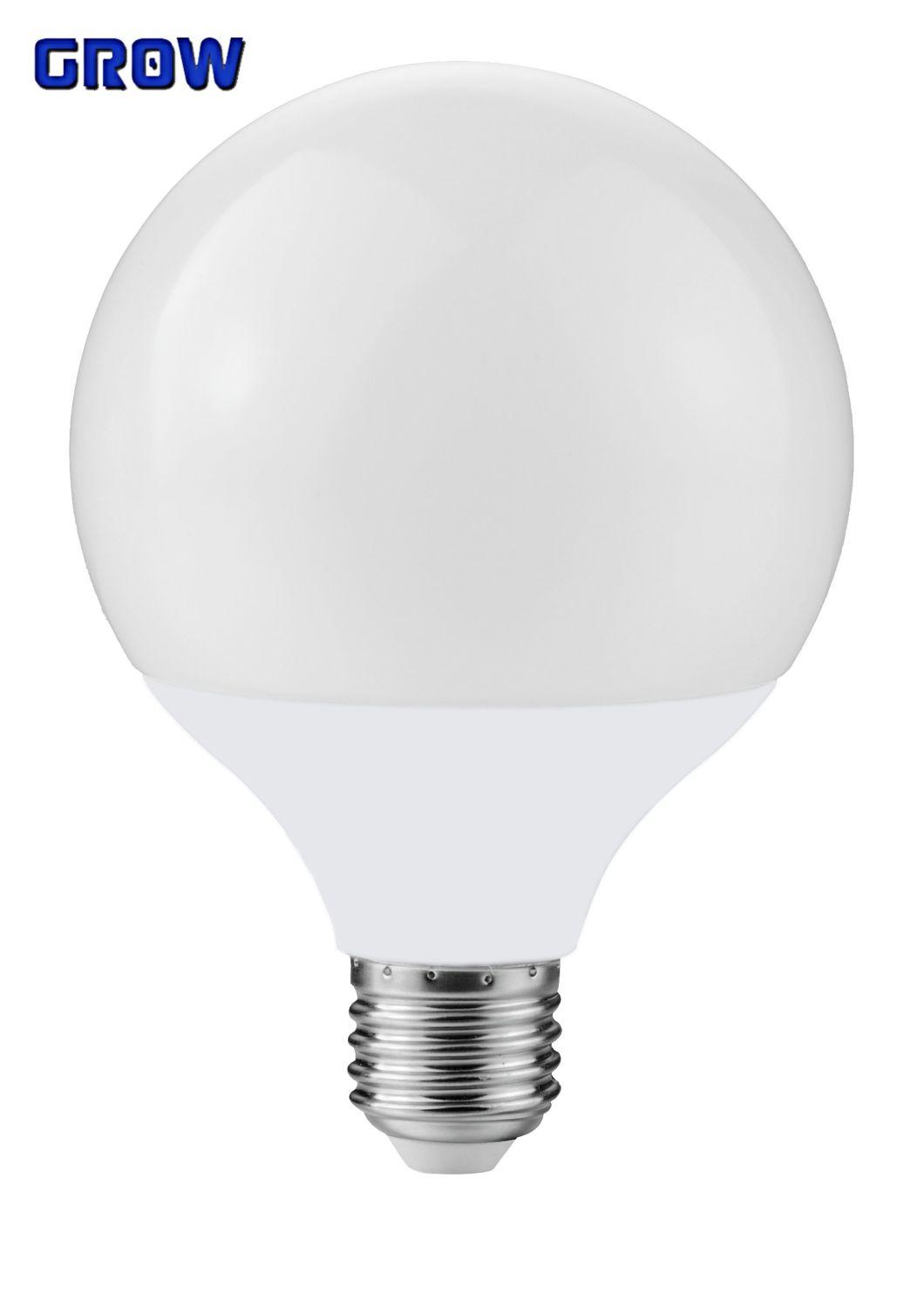 LED High Power Lamp Energy Saving Bulb 12W G95 E27 B22 LED Global Bulb Light 2022 CE RoHS ERP Approval for Home Decoration and Indoor Lighting