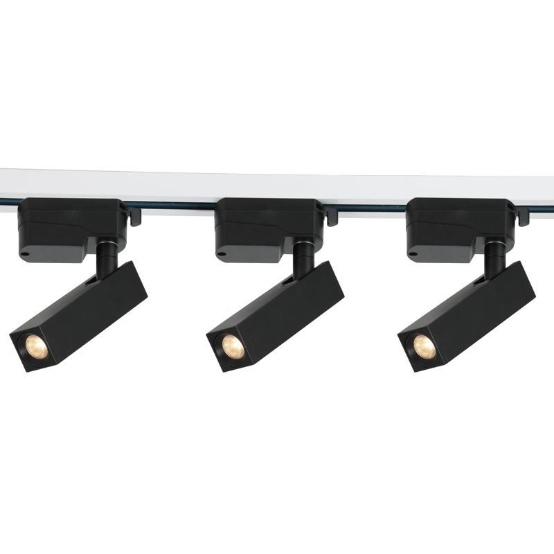 Mini Commercial Lighting Adjustable Beam Angle 3W LED Track Light
