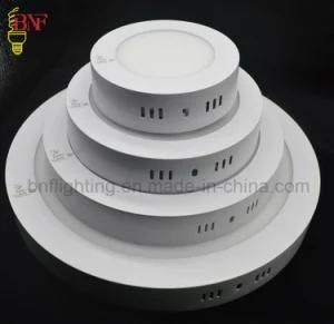 SMD 6W 12W 18W Round and Square LED Ceiling Frame Panel Light with LED Panels Indoor