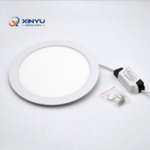 Slim Panel Light Isolated IP44 Two Year Warranty Round LED Panel Light
