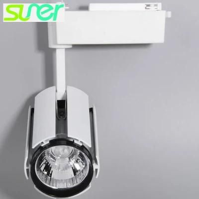 Directional COB Spot Ceiling Lighting LED Track Light 30W 6500K Cool White