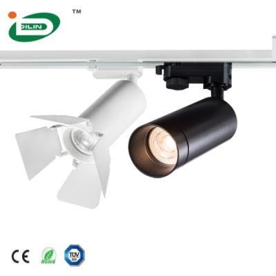 Top Sale Aluminum COB 12W LED Track Light for Spot Lighting