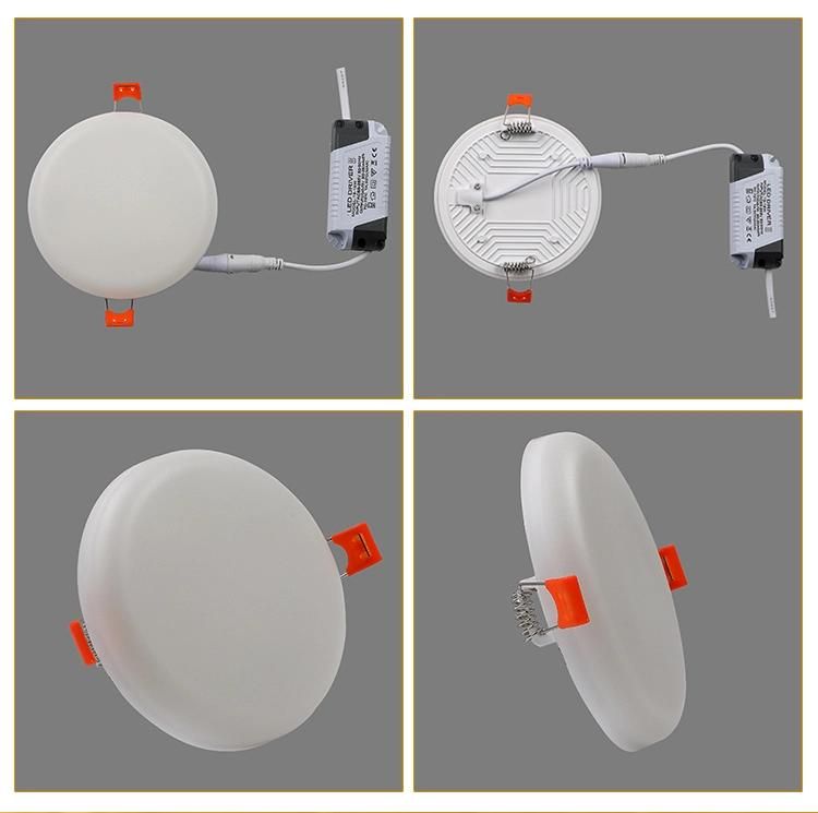 Round Square 18W Surface Mounted Plastic Panel Light LED