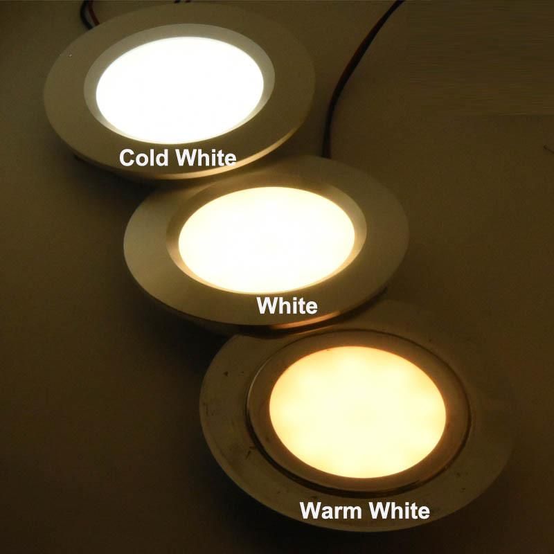 Cabinet Light 3W 110V 220V Surface Mounted LED Down Lights Round COB Ultra Thin Ceiling Kitchen Lamp