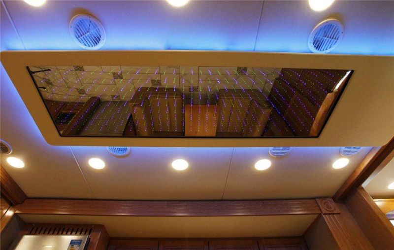 LED Round Light Panel 3W 7W Slim LED Panel Downlight Blue 6000K Thin Lighting Boat Recessed ceiling Light