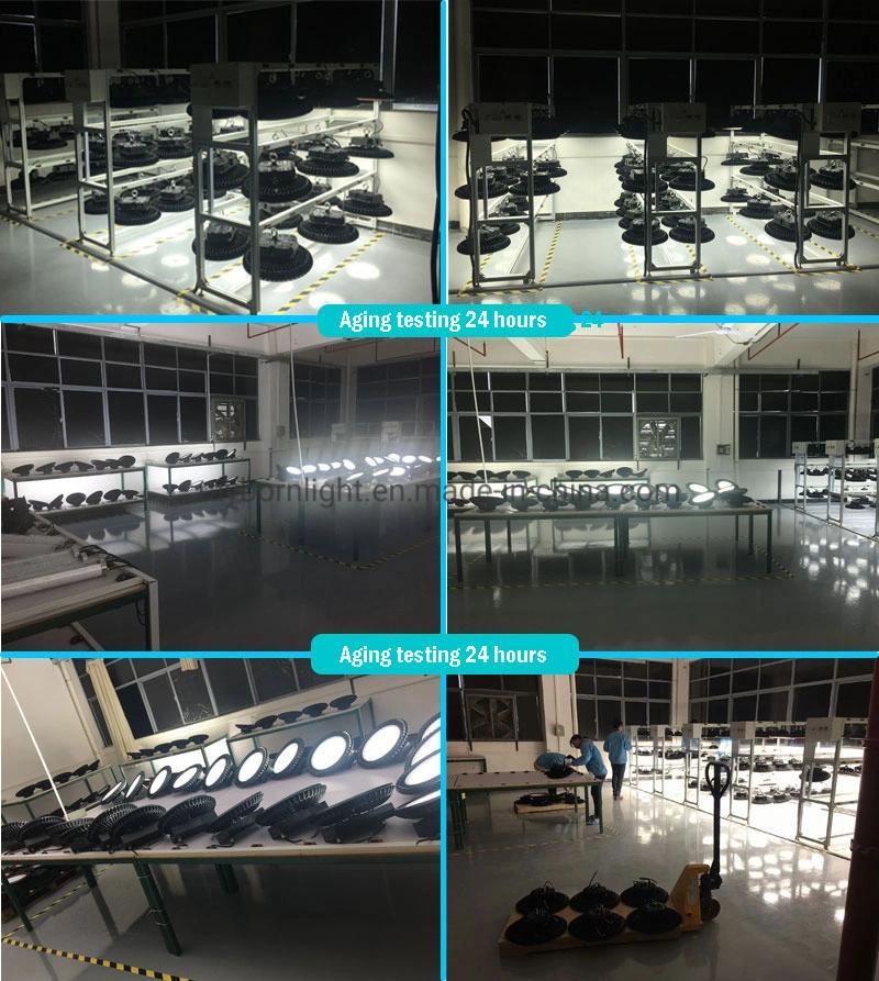 UFO 100-277V Industrial Lighting Lamp 250W LED High Bay Light 800W Halogen Replacement