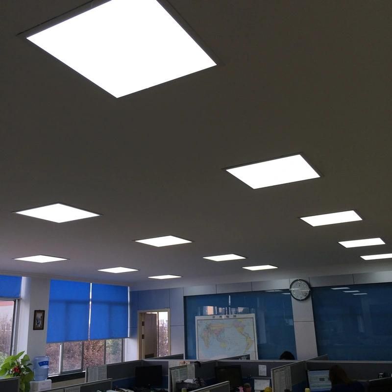 Embedded Backlit LED Panel 36W/40W Square 2X2FT (600X600mm) Ceiling Troffer Light 100lm/W 4000K Nature White