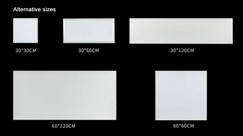 600*600 595*595 LED Backlit Panel Light Flat LED Panel